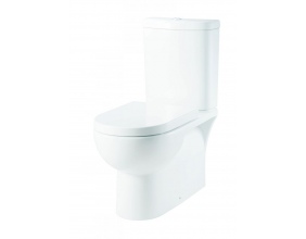 Унитаз Creo Ceramique 400 HDC400P+BU108+S400 с микролифтом белый